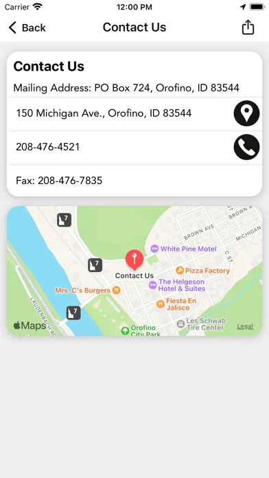 Скриншоты Clearwater County Sheriff ID