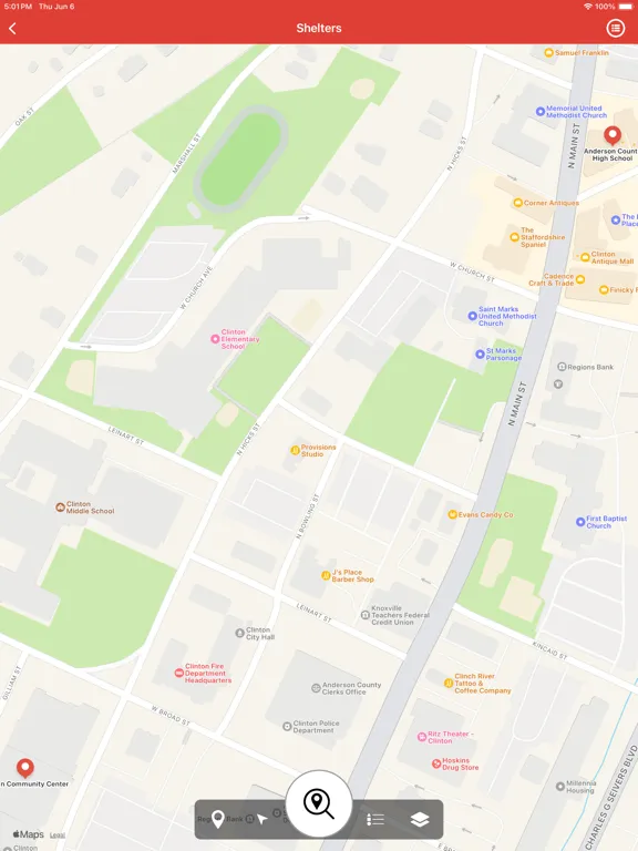 Anderson County 911 TN iPad  Screenshots