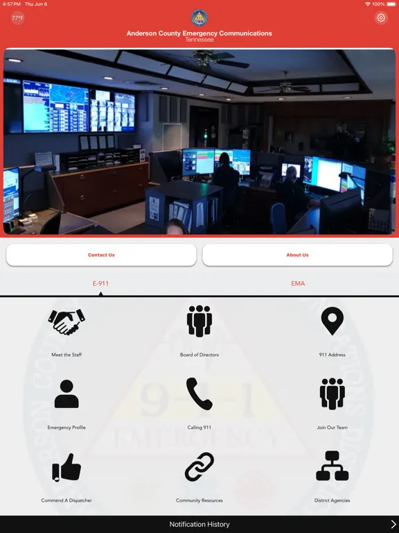 Anderson County 911 TN iPad  Screenshots