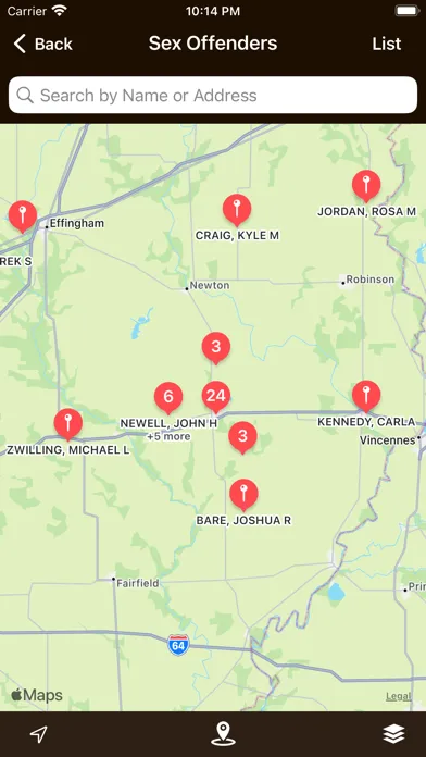 Richland Co. Sheriff's Office Screenshots