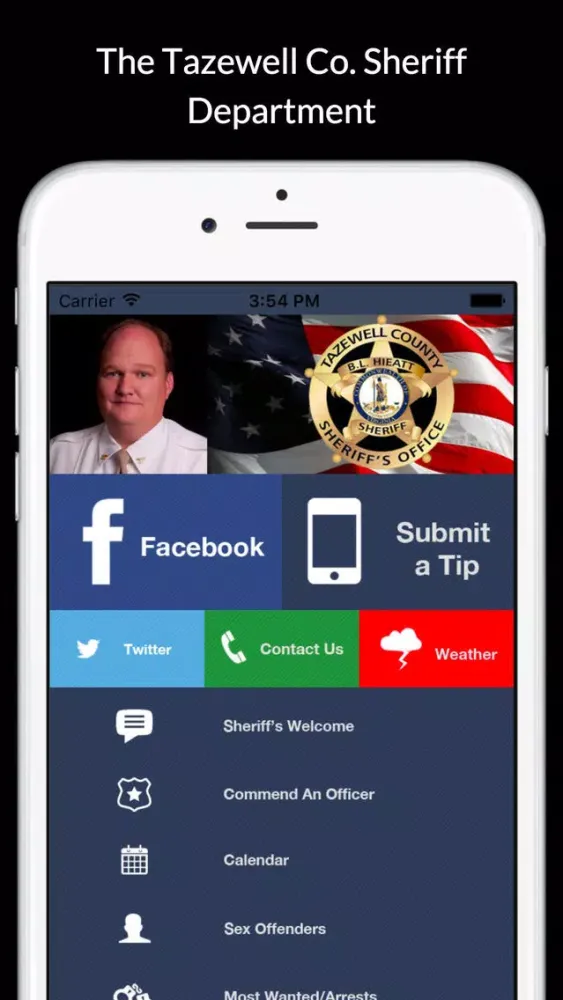Tazewell County (VA) Sheriff سکرین شاٹس
