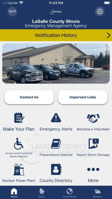LaSalle County EMA Illinois سکرین شاٹس