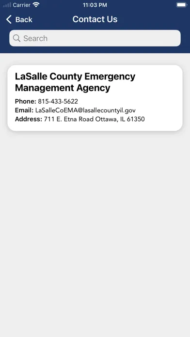 LaSalle County EMA Illinois سکرین شاٹس