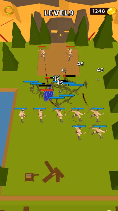 Tangkapan skrin Merge Dino Warior Fight