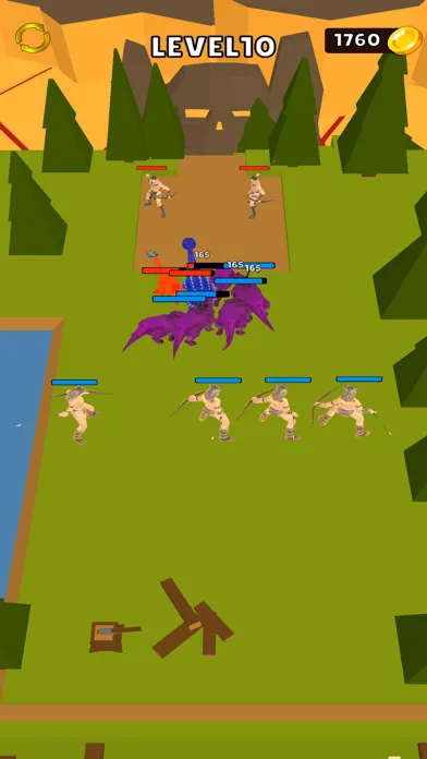 Tangkapan skrin Merge Dino Warior Fight