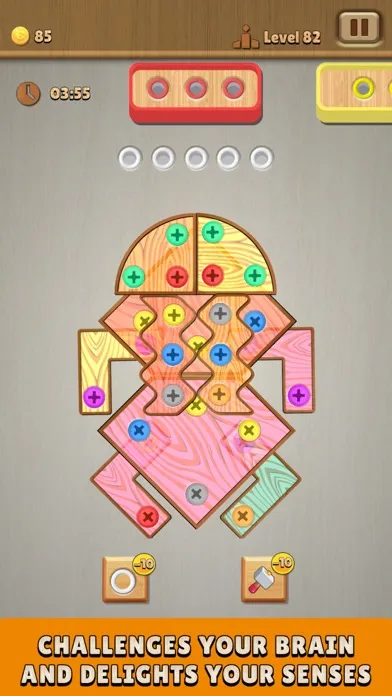Nuts & Bolts : Wood Screw Jam 스크린샷