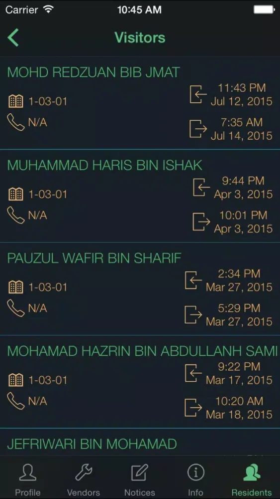 Hampshire Residences Screenshots