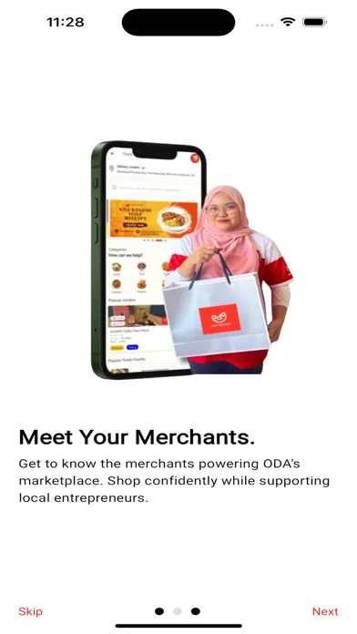 ภาพหน้าจอของ ODA Malaysia