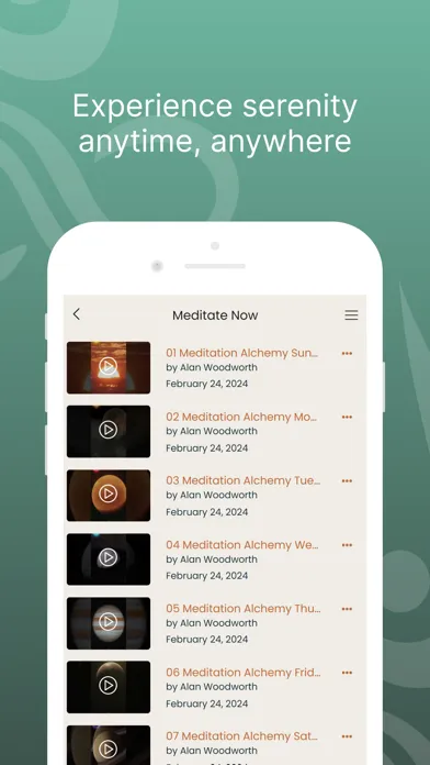 Скриншоты Meditation Alchemy Community