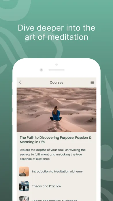 Скриншоты Meditation Alchemy Community
