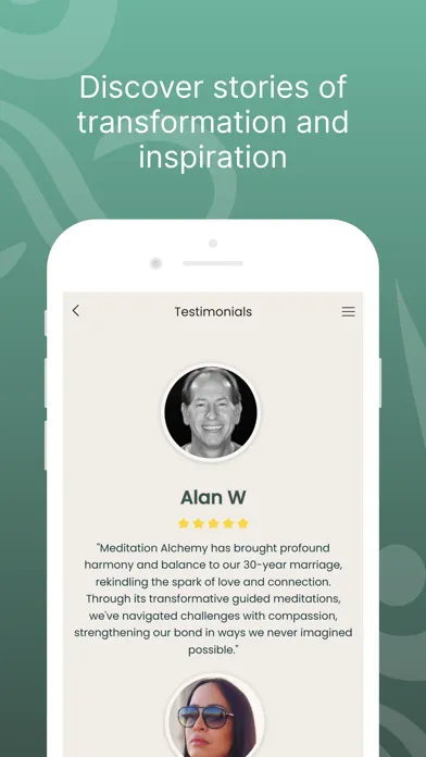 Скриншоты Meditation Alchemy Community