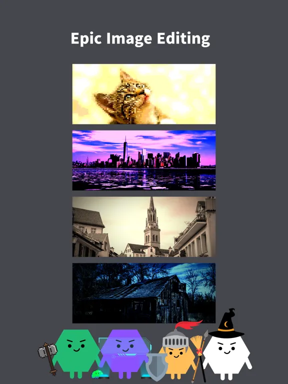 ODD: Game-Style Photo Filters iPad  スクリーンショット