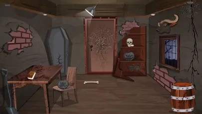 Tangkapan skrin Escape Game: Skeleton House