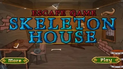 Tangkapan skrin Escape Game: Skeleton House