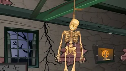 Tangkapan skrin Escape Game: Skeleton House