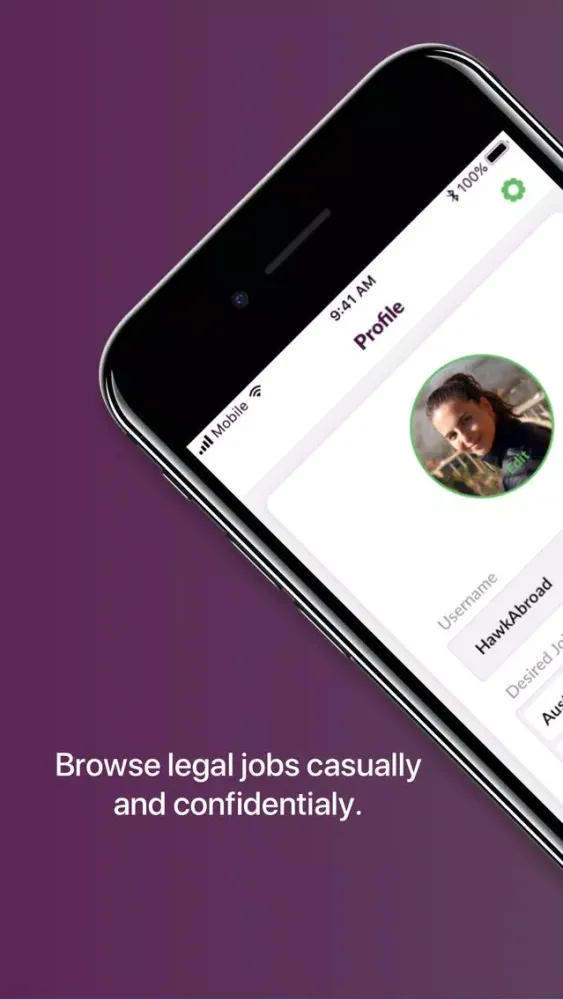 Capturas de pantalla de De Novo - Legal Recruiting App