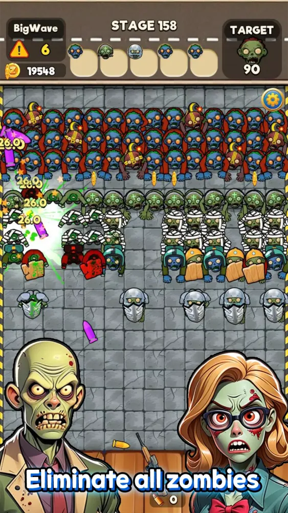 Capturas de tela do Z City Survivor
