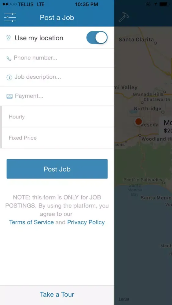 Capturas de pantalla de oddJobs supporting communities