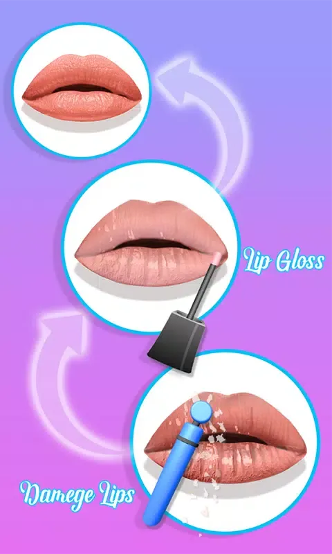 Lips Done! Beauty Lip Art Screenshots