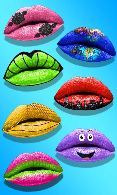 Lips Done! Beauty Lip Art Screenshots