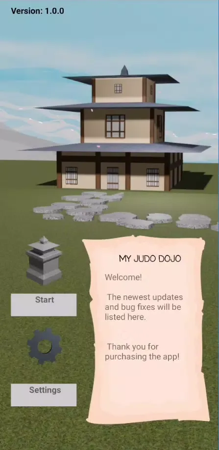 Tangkapan layar My Judo Dojo