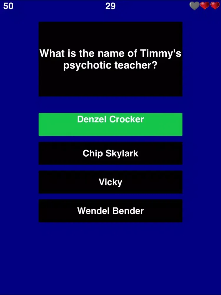 Trivia for Fairly Odd Parents - Animated TV Series iPad  سکرین شاٹس