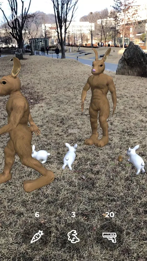 Zrzuty ekranu Rabid Rabbit!
