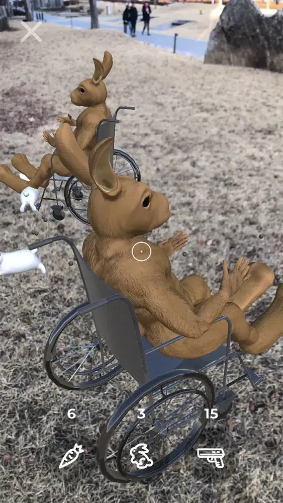 Zrzuty ekranu Rabid Rabbit!