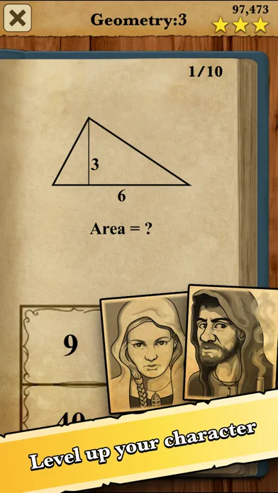 Capturas de pantalla de King of Math