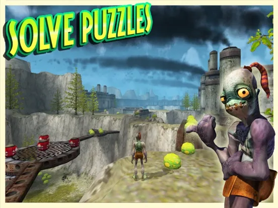 Oddworld: Munch's Oddysee iPad  스크린샷