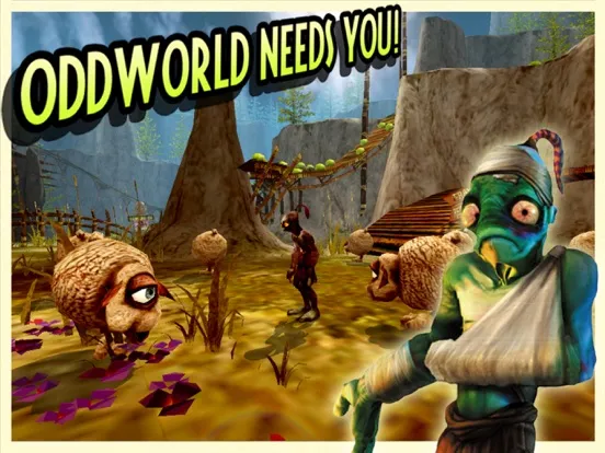 Oddworld: Munch's Oddysee iPad  스크린샷