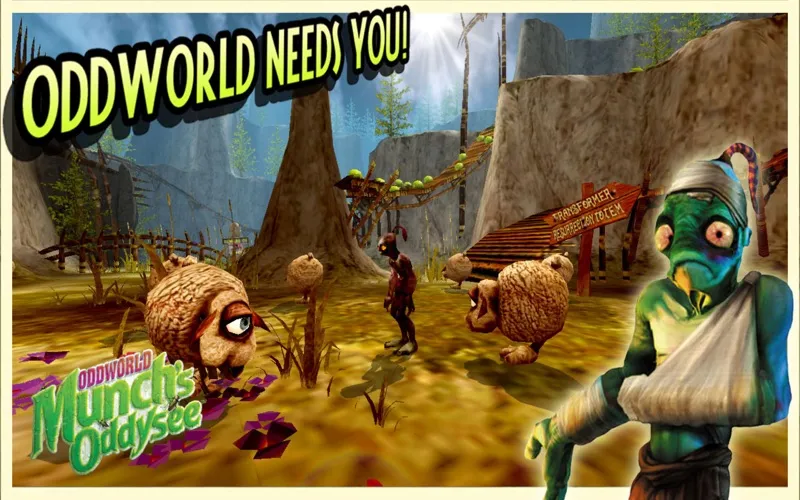 Oddworld: Munch's Oddysee应用截图