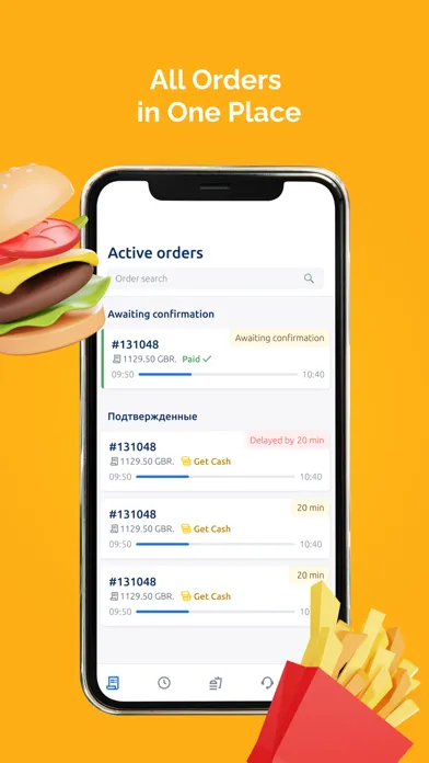 ODelivery Vendor Screenshots