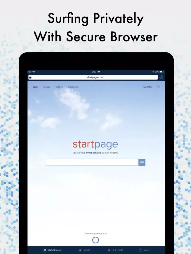 Captures d'écran de Mobile Security & Safe Vault iPad 