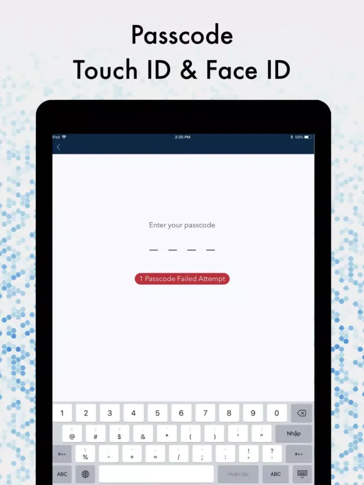 Captures d'écran de Mobile Security & Safe Vault iPad 