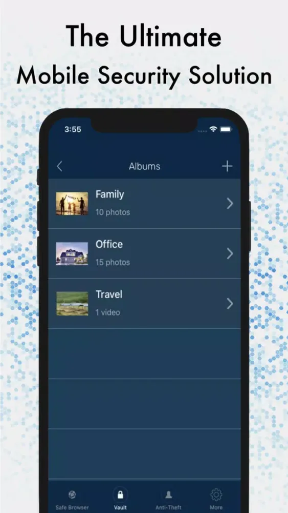 Captures d'écran de Mobile Security & Safe Vault
