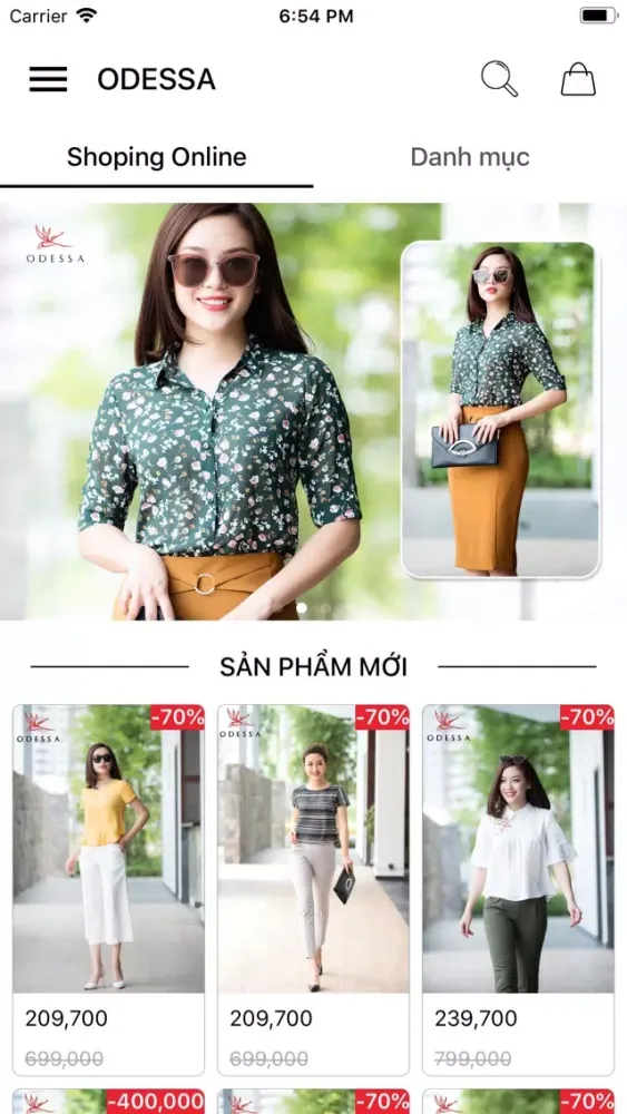 Thời trang Odessa应用截图