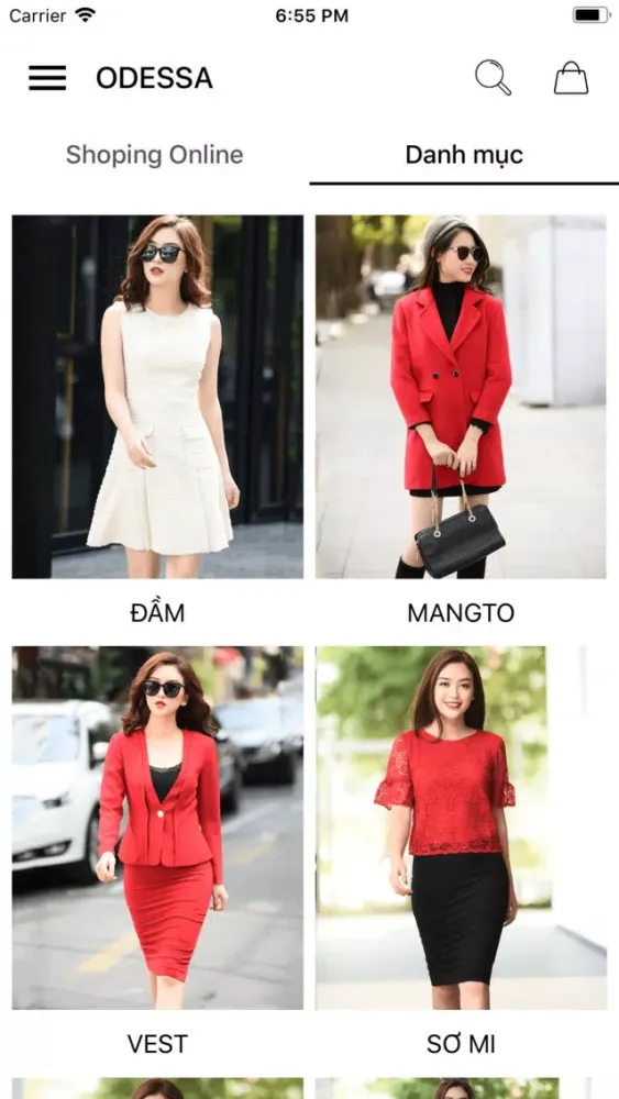Thời trang Odessa应用截图