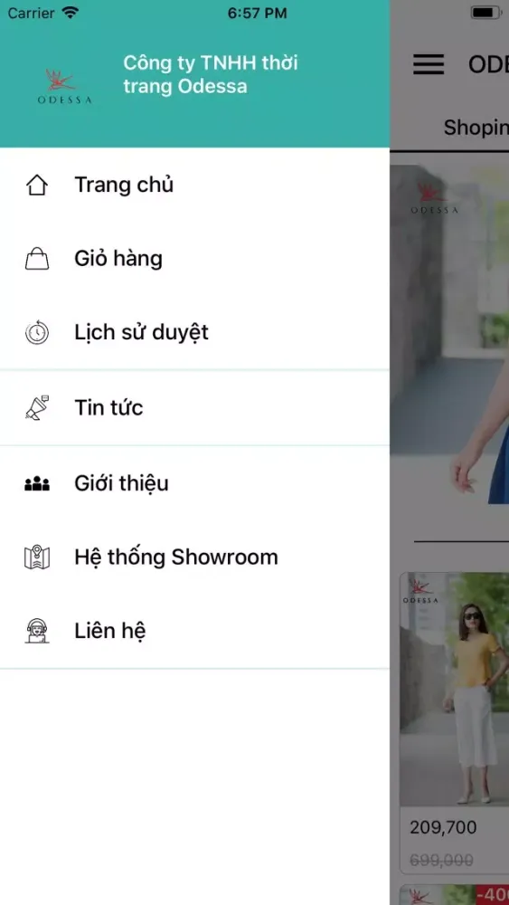 Thời trang Odessa应用截图