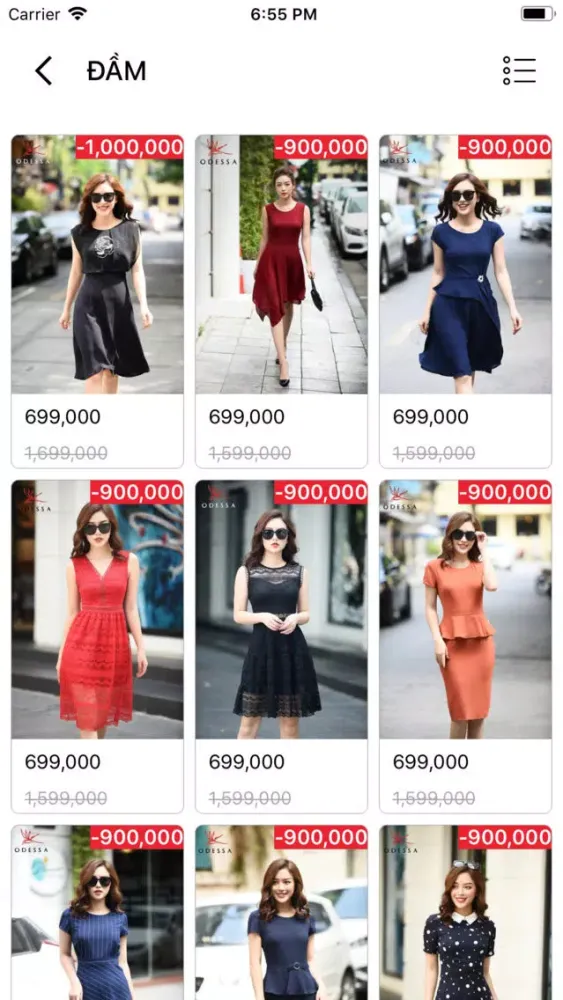 Thời trang Odessa应用截图