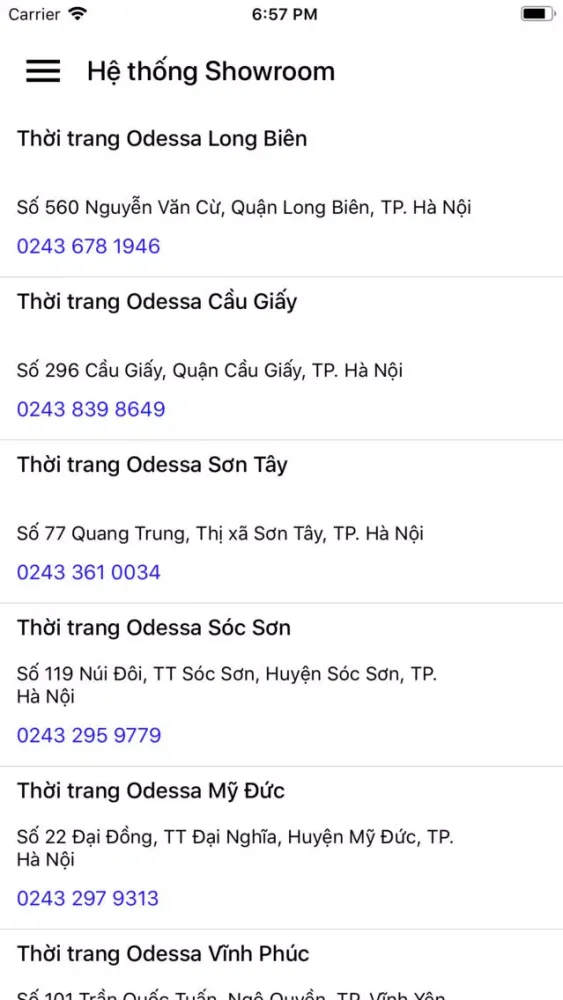 Thời trang Odessa应用截图