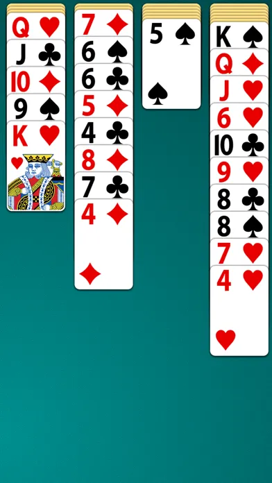 Zrzuty ekranu Yukon Solitaire Now