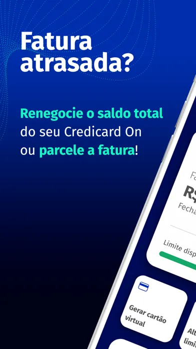 Credicard On Cartão de Crédito Screenshots