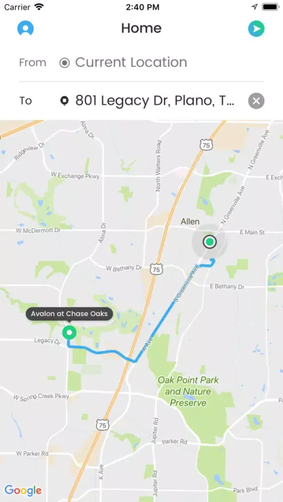 Odigo Maps Ekran Görüntüleri