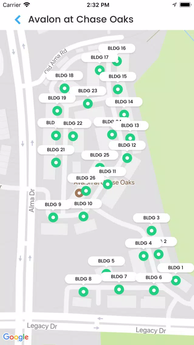 Capturas de tela do Odigo Maps