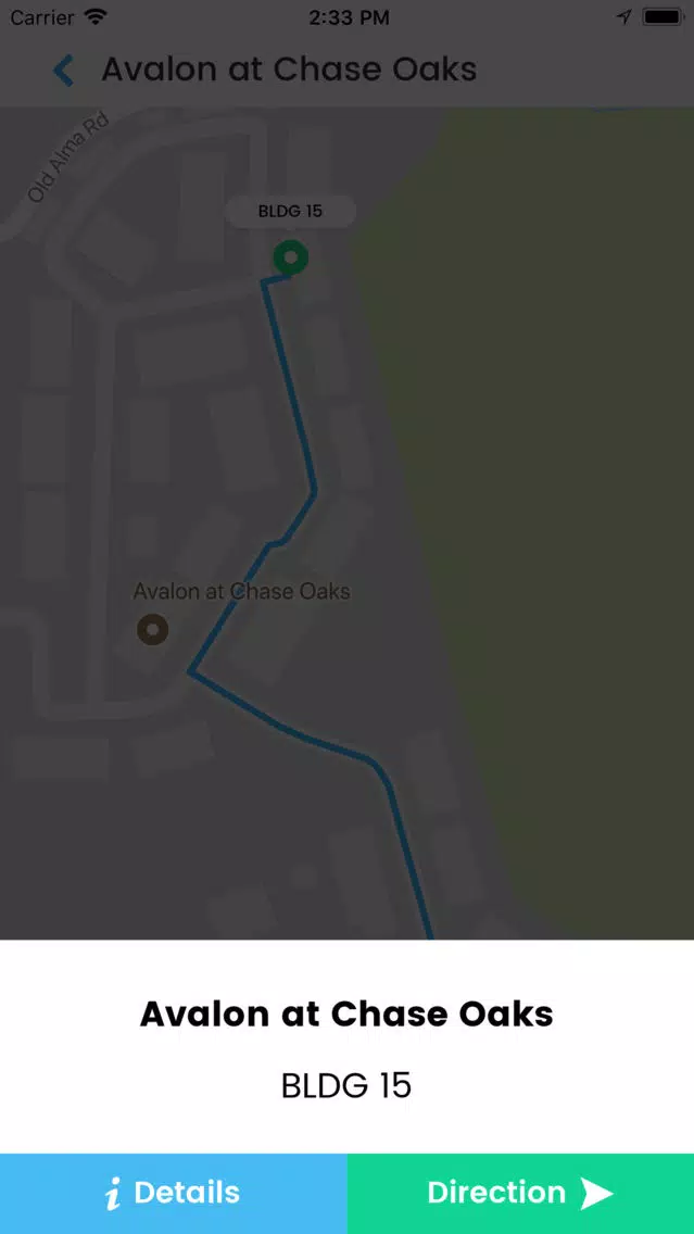 Capturas de tela do Odigo Maps