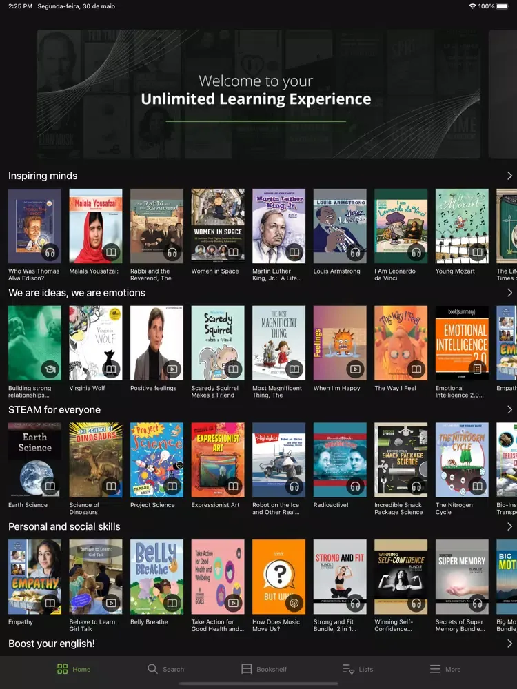Скриншоты Digital Base K12 Learning iPad 