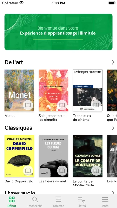 Capturas de pantalla de MENA Bibliothèque Numérique