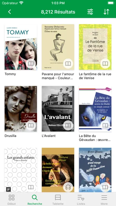 Capturas de pantalla de MENA Bibliothèque Numérique