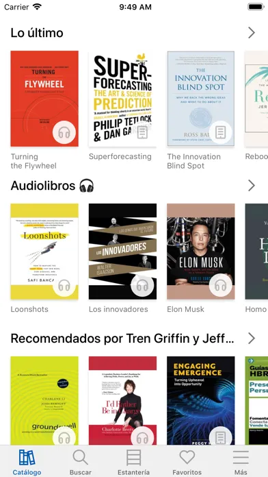 Capturas de tela do JME Venture Capital Library